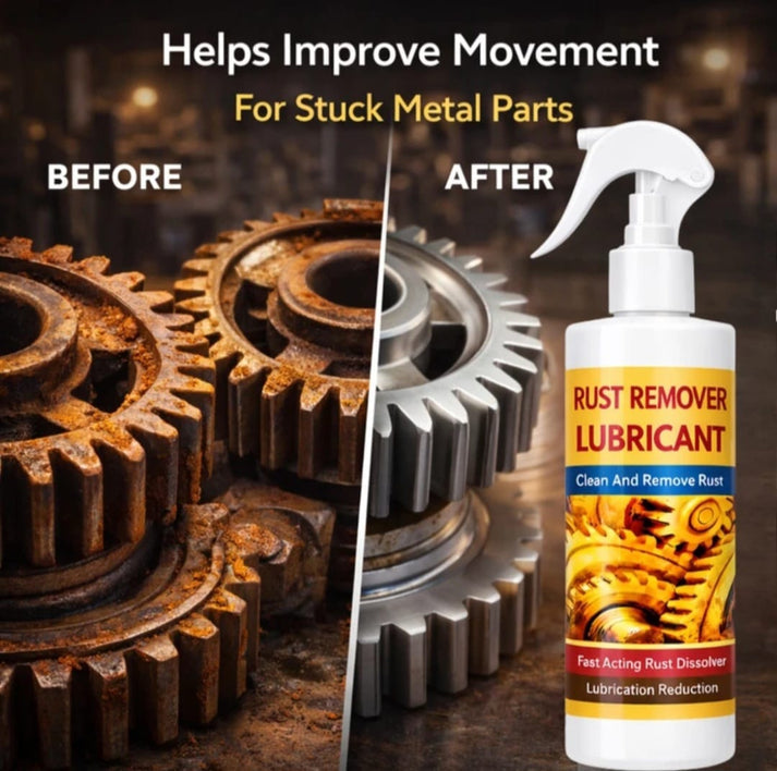 Limited Discount | Free shipping RUST REMOVER Spray for CAR & BIKE , Multi-Purpose Rust Cleaner Spray for Metal Surface, Instant Rust-Off & Protect Formula......🔥 BUY 1 GET 1 FREE! 🔥 ★ ★ ★ ☆ ☆ 4.0/5 Rating